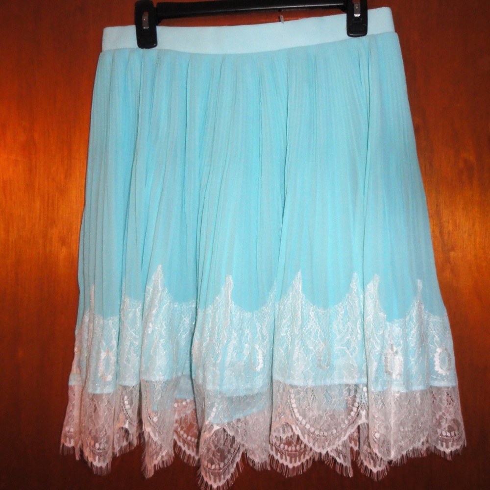 Torrid Skirt NEW w/Tags Baby Blue Feminine